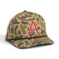 Arkansas Razorbacks Baseball Script A 3D Duck Camo Rope Hat- Coastland