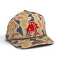 Arkansas Razorbacks Jumping Hog 3D Duck Camo Rope Hat- Canyon