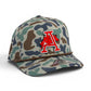 Arkansas Razorbacks Jumping Hog 3D Duck Camo Rope Hat- Mallard