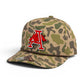 Arkansas Razorbacks Jumping Hog 3D Duck Camo Rope Hat- Coastland