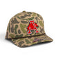 Arkansas Razorbacks Jumping Hog 3D Duck Camo Rope Hat- Coastland