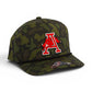 Arkansas Razorbacks Jumping Hog 3D Duck Camo Rope Hat- Woodland