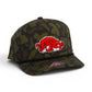 Arkansas Razorbacks Slobbering Hog 3D Duck Camo Rope Hat- Woodland