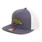 Arkansas Razorbacks Loden Edition 3D Wool Blend Flat Bill Hat- Charcoal/ White
