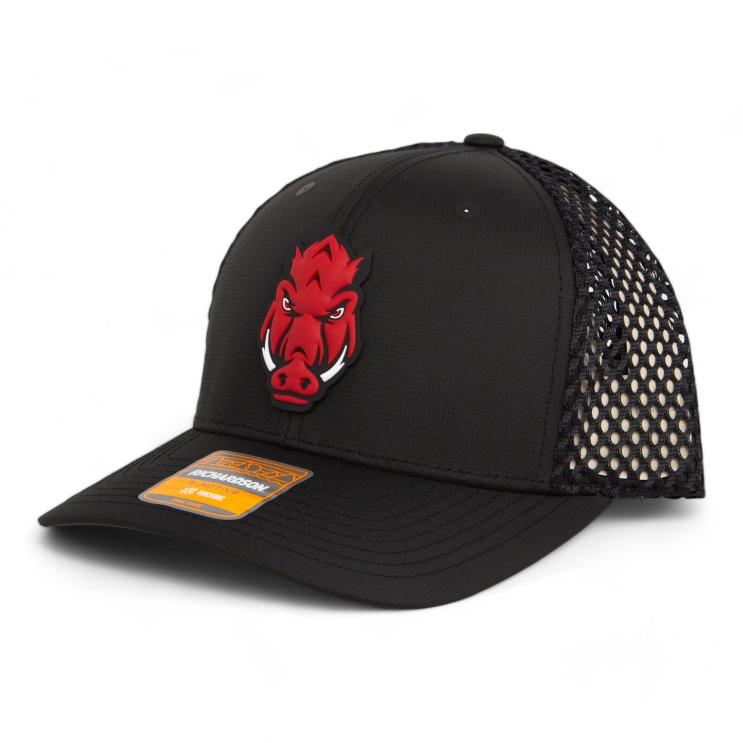 Arkansas Razorbacks Forward Facing Hog 3D Snapback Tilikum Trucker Hat- Black