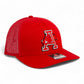 Arkansas Razorbacks Jumping Hog 3D Snapback Trucker Hat- Red