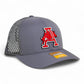 Arkansas Razorbacks Jumping Hog 3D Snapback Tilikum Trucker Hat- Charcoal