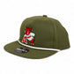 Arkansas Razorbacks Leaning A 3D Classic Rope Hat- Olive/ White