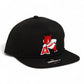 Arkansas Razorbacks Leaning A 3D Perforated Rope Hat- Black