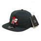 Arkansas Razorbacks Leaning A 3D Classic Rope Hat- Charcoal