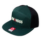 Arkansas Razorbacks OMAHOGS 3D Snapback Seven-Panel Trucker Hat- Dark Green/ Black