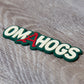 Arkansas Razorbacks OMAHOGS 3D Snapback Seven-Panel Trucker Hat- Heather Grey/ Black