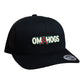 Arkansas Razorbacks OMAHOGS 3D YP Snapback Trucker Hat- Black