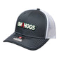 Arkansas Razorbacks OMAHOGS 3D Snapback Trucker Hat- Charcoal/ White