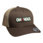 Arkansas Razorbacks OMAHOGS 3D YP Snapback Trucker Hat- Brown/ Tan