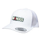 Arkansas Razorbacks OMAHOGS 3D YP Snapback Trucker Hat- White