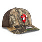 Arkansas Razorbacks Pitching Ribby 3D Snapback Trucker Hat- Realtree Edge/ Brown