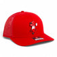 Arkansas Razorbacks Pitching Ribby 3D Snapback Trucker Hat- Red