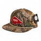 Arkansas Razorbacks Retro HOGS Red 3D Umpqua Rope Hat- Realtree Advantage/ Khaki