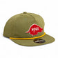 Arkansas Razorbacks Retro HOGS Red 3D Classic Rope Hat- Loden/ Amber
