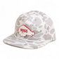 Arkansas Razorbacks Retro HOGS White 3D Umpqua Rope Hat- Blizzard Duck Camo/ White