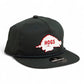 Arkansas Razorbacks Retro HOGS White 3D Classic Rope Hat- Charcoal