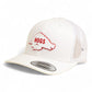 Arkansas Razorbacks Retro HOGS White 3D YP Snapback Trucker Hat- White