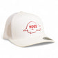 Arkansas Razorbacks Retro HOGS White 3D YP Snapback Trucker Hat- White