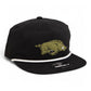 Arkansas Razorbacks Loden Edition 3D Classic Rope Hat- Black/ White