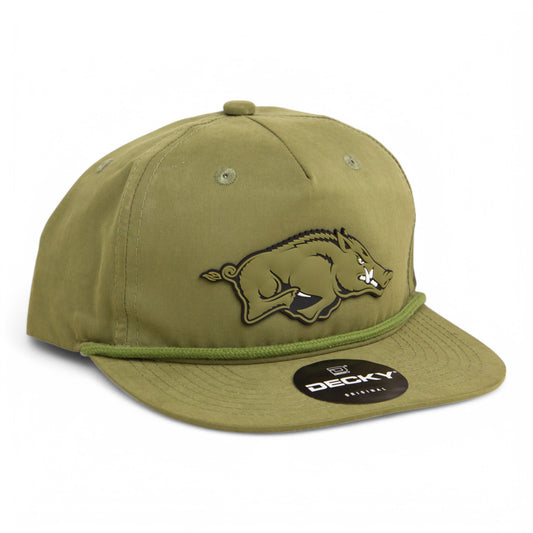 Arkansas Razorbacks Loden Edition 3D Classic Rope Hat- Loden