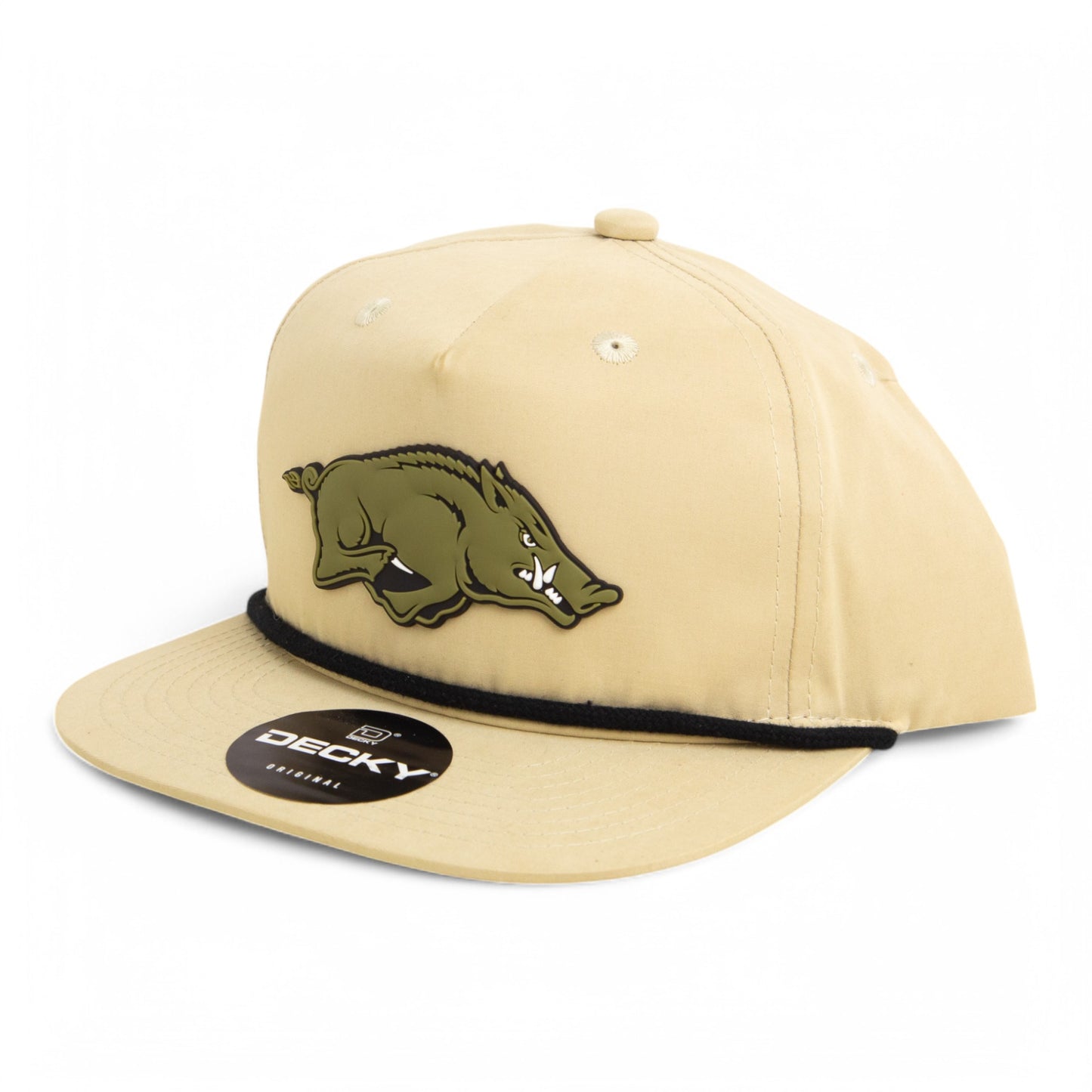 Arkansas Razorbacks Loden Edition 3D Classic Rope Hat- Birch/ Black