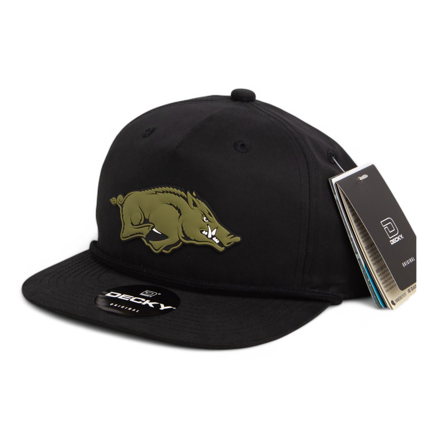 Arkansas Razorbacks Loden Edition 3D Classic Rope Hat- Black