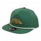 Arkansas Razorbacks Loden Edition 3D Perforated Rope Hat- Forest/ White