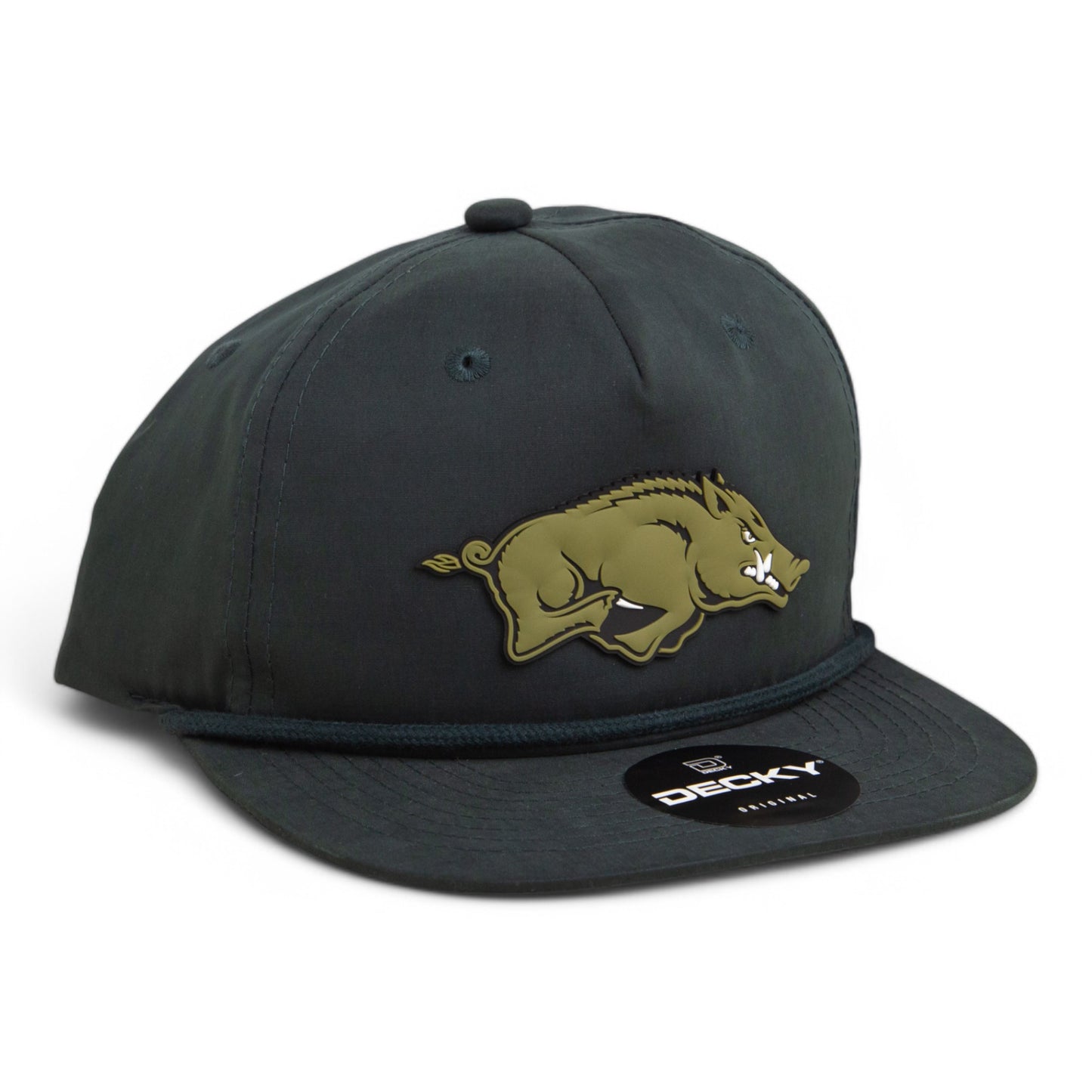 Arkansas Razorbacks Loden Edition 3D Classic Rope Hat- Charcoal