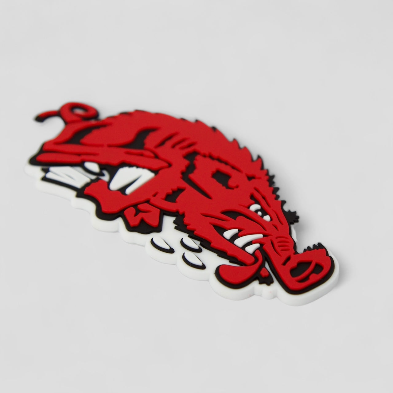 Arkansas Razorbacks Slobbering Hog 3D Rope Hat- Red/ Black