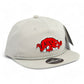 Arkansas Razorbacks Slobbering Hog 3D Rope Hat- Grey