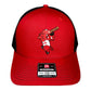 Arkansas Razorbacks Baseball Ribby 3D Snapback Trucker Hat- Red/ Black