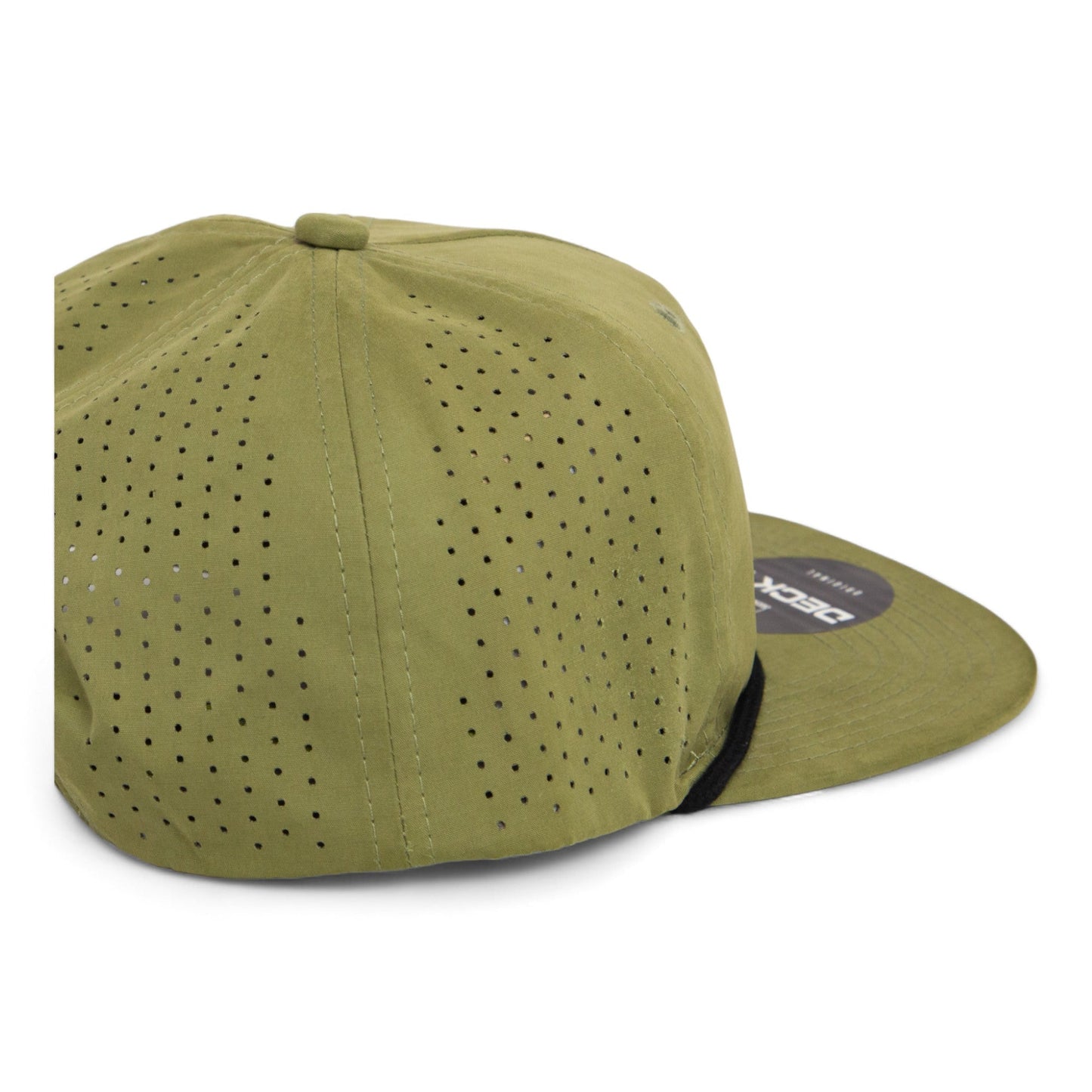 Arkansas Masters Golf 3D Perforated Rope Hat- Loden/ Black