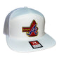 Atlanta Braves Tomahawk 3D Snapback Seven-Panel Flat Bill Trucker Hat- White