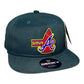 Atlanta Braves Tomahawk 3D Classic Rope Hat- Charcoal