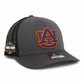 Auburn Tigers 2025 Final Four 3D Snapback Trucker Hat- Charcoal/ Black