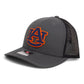 Auburn Tigers 2025 Final Four 3D Snapback Trucker Hat- Charcoal/ Black