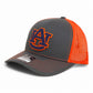 Auburn Tigers 2025 Final Four 3D Snapback Trucker Hat- Charcoal/ Orange
