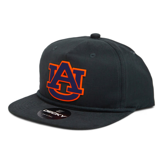 Auburn Tigers 3D Classic Rope Hat- Charcoal