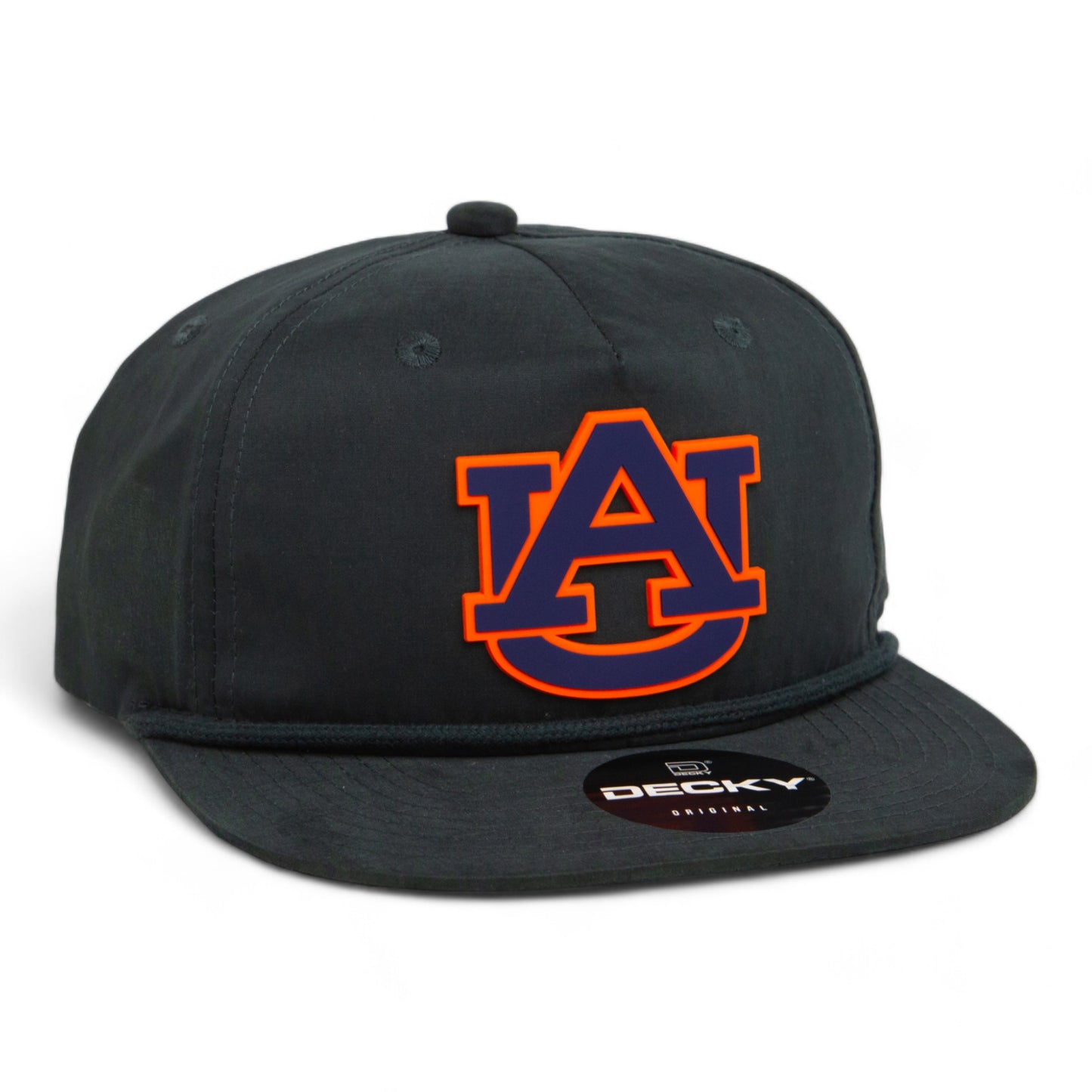 Auburn Tigers 3D Classic Rope Hat- Charcoal