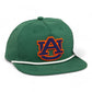 Auburn Tigers 3D Classic Rope Hat- Forest/ White