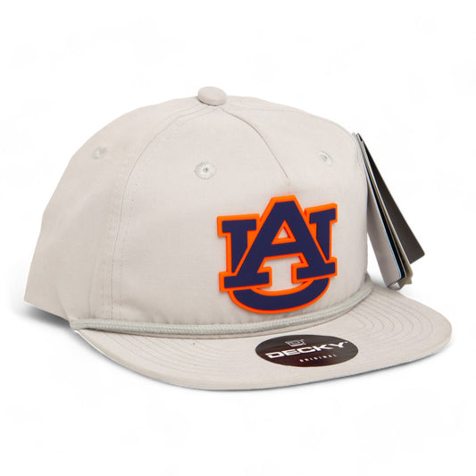 Auburn Tigers 3D Classic Rope Hat- Grey