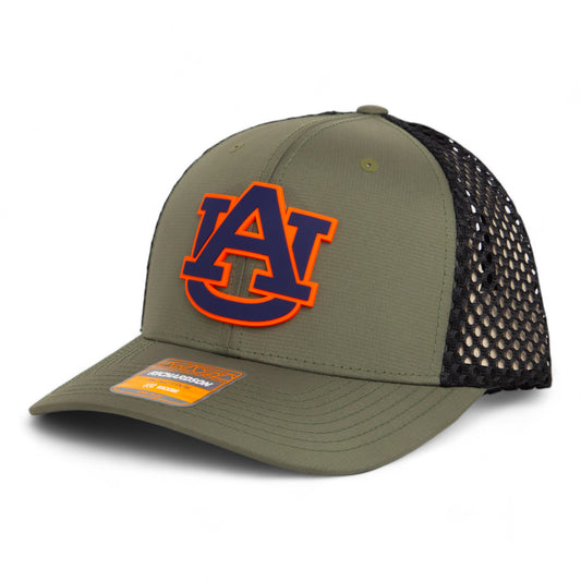 Auburn Tigers 3D Snapback Tilikum Trucker Hat- Loden/ Black