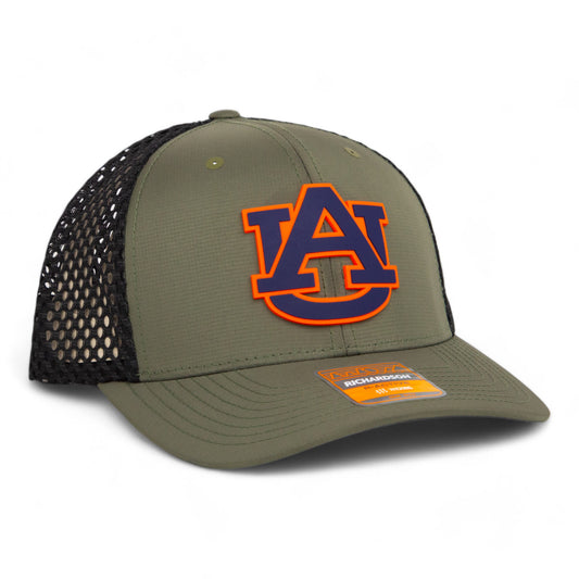 Auburn Tigers 3D Snapback Tilikum Trucker Hat- Loden/ Black