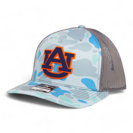 Auburn Tigers 3D Snapback Trucker Hat- Saltwater Duck Camo/ Charcoal